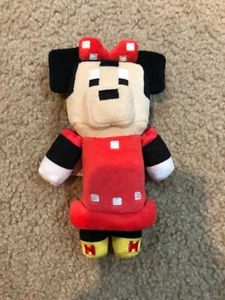 Disney Crossy Road SERIES1 6" Stuffed Plush Figure Minnie Mouse Good Condition - Picture 1 of 2