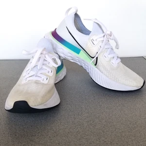 Nike React Infinity Run Flyknit FK Running Men Size 7 Vapor Green CD4371-102 - Picture 1 of 9