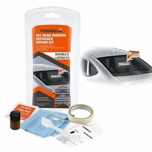 New 1x DIY Rear Window Defogger Repair Kit VISBELLA to Repair Grid Lines & Tabs - Picture 1 of 2