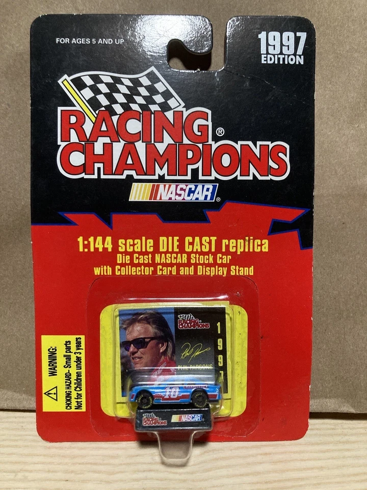 NASCAR 1997 Edición Racing Champions PHIL PARSONS 1:144 Die Cast Stock Car Nuevo Foto 1 de 2