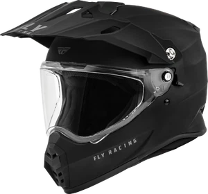 Fly Racing 73-7021S Trekker Solid Helmet Sm Matte Black - Picture 1 of 1