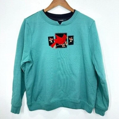 Женская толстовка Breckinridge Christmas Cardinal Grannycore Cottagecore L - Изображение 1 из 4