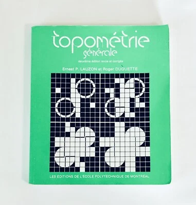 Topométrie Générale 2ème édition revue et corrigée French - Image 1 of 4