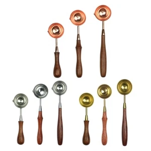 3 Pcs Metal Sealing Spoon Wax Sealing Stamp Melting Spoon Wax Seal Spoon - Picture 1 of 17