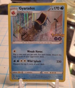 GYRADOS 022/078 Pokémon Go Holo Raro POKEMON TCG - Foto 1 di 2