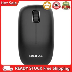 2.4G Wireless Mouse 1000DPI Portable Mouse Battery Powered for Notebook Computer - Afbeelding 1 van 12