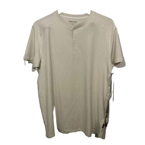 Kenneth Cole T-Shirt Herren Large 2-Wege-Stretch WEICH Sonnenschutz UPF + 50 Neu mit Etikett - Bild 1 von 5