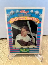 Baseball Greats 3D 1991 Kellogg's Corn Flakes - Yogi Berra & More