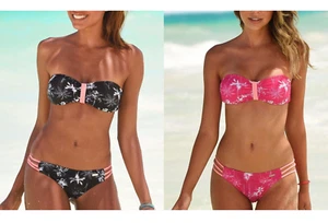 Sexy Women's Halter Bikini Set Push-Up Bra Swimwear Swimsuit Bathing Beachwear - Picture 1 of 19