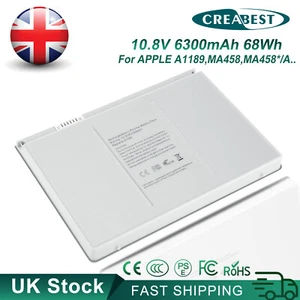 10.8V A1189 Battery For Apple MacBook Pro 17" A1151 A1261 A1229 Mid/Late 2007 - Picture 1 of 12