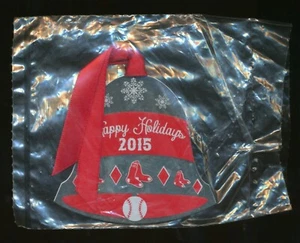 2015 Boston Red Sox Season Ticket Holder Happy Holidays Ornament~(PL) - Picture 1 of 2