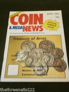 COIN & MEDAL NEWS - APRIL 1984 - ROMAN TREASURE OF ARRAS - Picture 1 of 1