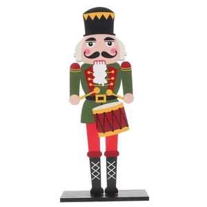 Nutcracker Ornament Man Home Table Fireplace Decorations Halloween Figures - Picture 1 of 9