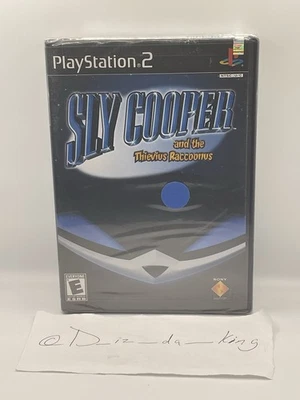Sly Cooper & Thievious Racoonus - Sony PlayStation 2 New Factory Sealed Black Lb - Image 1 of 4