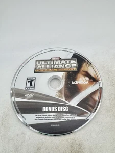 Marvel Ultimate Alliance Special Edition PS2 2007 DVD Bonus Disc Only NO GAME - Picture 1 of 2