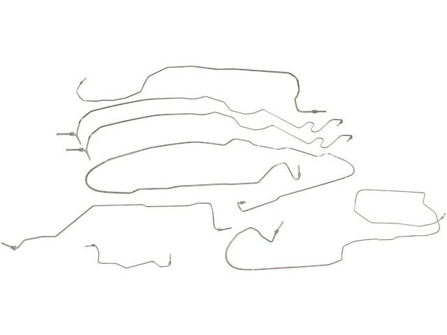 Kit de línea hidráulica de freno para Chevy Silverado 2500 HD 2004 2005 MP126PM 2003-2006 Foto 1 de 1