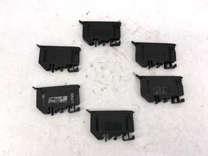 Lot of 6 New 1492-H6 Ser C Terminal Block Black 300V - Picture 1 of 6