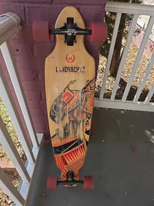 Landyachtz BattleAxe Thunderbird 40" Longboard Bear Trucks Hawgs ruedas de 69 mm  - Imagen 1 de 6