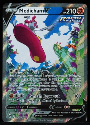 Medicham V #186 Mint Pokemon Card - Image 1 of 3