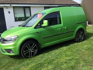 volkswagen caddy automatic van - Viper Green. - Picture 1 of 17