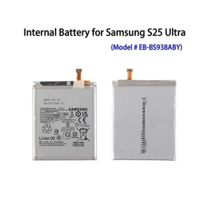 OEM Internal Battery Replacement Part for Samsung Galaxy S25 Ultra EB-BS938ABY - Picture 1 of 2