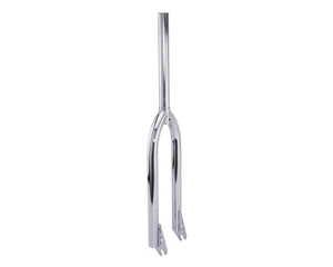 ALTA 26" Beach Cruisers Steel Bicycle Fork Steel 1-1/8" Threadless Chrome - Picture 1 of 1