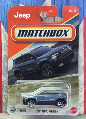 '25 MATCHBOX 2023 JEEP AVENGER 1:64 SCALE JEEP SERIES USA STOCK!!! - Image 1 of 4