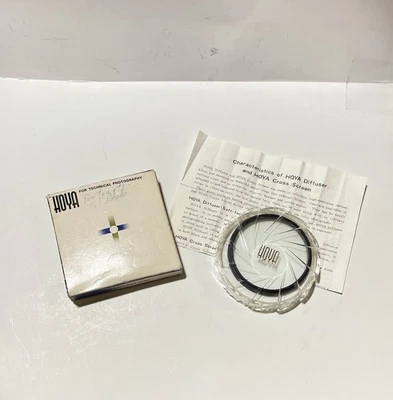 Hoya Diffuser and Cross Screen Filter 62mm - Image 1 of 4