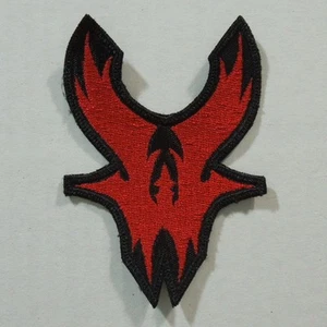 WARLORD Shaped Band Logo SMALL PATCH Embroidered - Picture 1 of 6