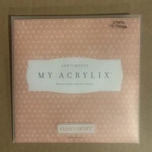 CTMY Photopolymer Stamp Set, C1474, 10 Things - Picture 1 of 2