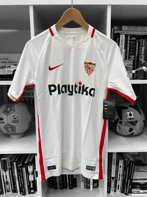 Sevilla 2018/19 Home Shirt - Small, BNWT, Official Nike, Spain - Image 1 of 4