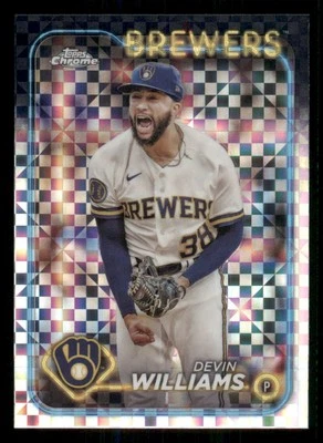 2024 Topps Chrome X-fractors #103 Devin Williams - Image 1 of 2