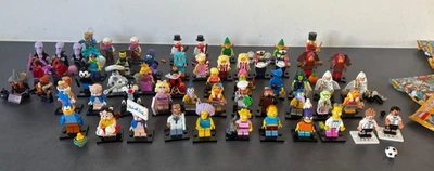 Lego 58 Minifiguren - XXL Konvolut (Simpsons, DFB, Disney, Looney Tunes, u.v.m) - Bild 1 von 4