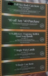 Bath&Body Works 5 Gutscheine - Bild 1 von 1