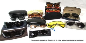 LOT 10 PAIRS ADULT SUNGLASSES Various Colors, Styles & Brands NICE! - Picture 1 of 7
