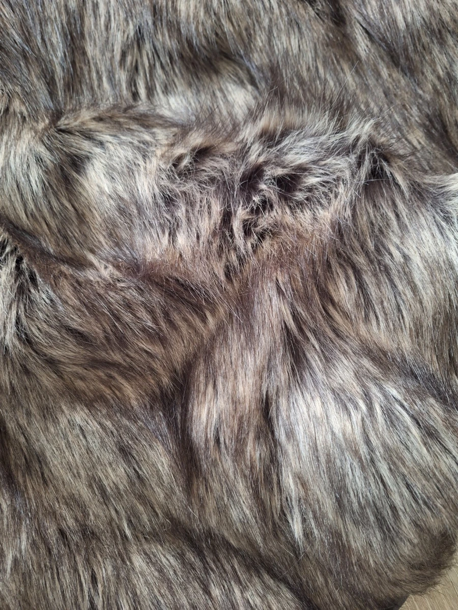Fellborte Aus Kunstpelz (Polyester) – Meterware Ab 1 M, Breite 3 Cm (mit Saum), Farbe Creme, Zum Annähen