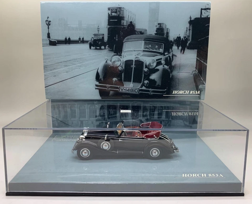 MINICHAMPS HORCH 853A 1938 NERO 436 012030 1/43 - Immagine 1 di 1