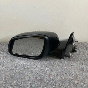 2013-2015 BMW X1 Side Mirror Driver Front Left Power Fold Turn Signal Black - Picture 1 of 18