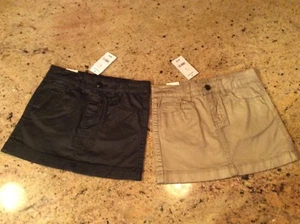 skirts NWT Lot of 2 new skirts Girls 8 $32 Joe Fresh Adj. Waist Back to School - Picture 1 of 9