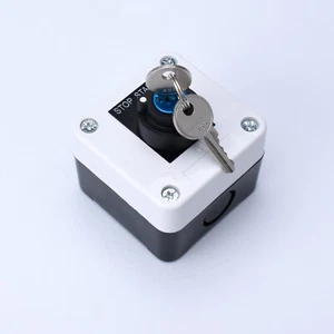 Control Station Keyswitch, 2 position, Label X55 Series (Aus Stock, 2Y Warranty) - Picture 1 of 4