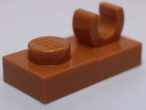 Lego 22x Placa de Turrón Mediana Modificada 1 x 2 con Clip O Abierto en la Parte Superior - Imagen 1 de 1