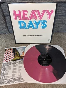 Jeff the Brotherhood - HEAVY DAYS - Split Marble Color Vinyl LP - VG+ Wax! Rare! - Imagen 1 de 4
