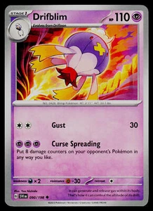 SV01: Scarlet & Violet Base Set #090/198 Drifblim - Picture 1 of 1