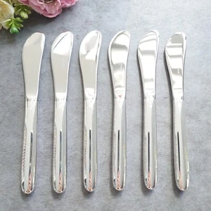 Christofle MOOD 6pcs Silverplate Flatware Butter Knife Excellent - Picture 1 of 21