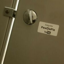 25 PACK "Subscribe To Pewdiepie"  Stickers YouTube  Gag Decal