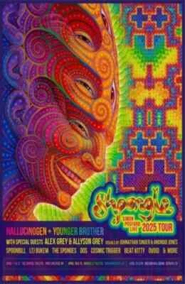 Shpongle Simon Posford Live 2025 Tour Poster - Poster No Frame - Image 1 of 4