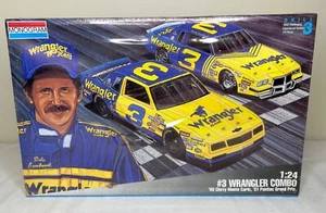 Monogram Dale Earnhardt #3 Wrangler Combo Monte Carlo & Grand Pix 1:24 Bausatz ~ Neu - Bild 1 von 4
