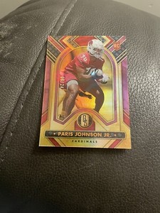2023 Panini Gold Standard PARIS JOHNSON JR #/24 Rookie Rose Gold Cardinals NMINT