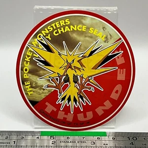 Zapdos - Pokemon Sticker Seal Meiji Anime Game TCG Japanese #182 - Imagen 1 de 4