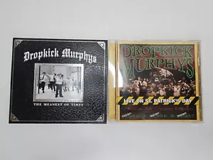 Dropkick Murphys The Meanest of Times & Live on St. Patrick's Day Music CD Lot - Foto 1 di 9